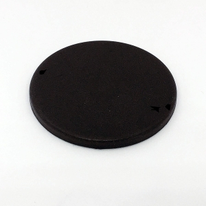 Range Surface Burner Cap - Black enamelled